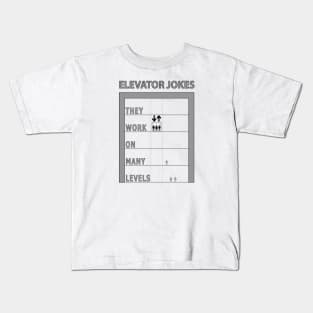 Elevator Jokes Kids T-Shirt